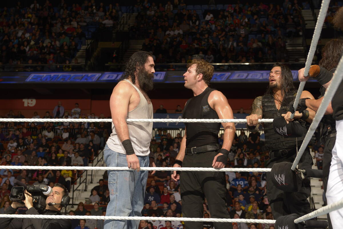 CM Punk, Cody Rhodes, Goldust, The Usos & Rey Mysterio vs. The Shield ...