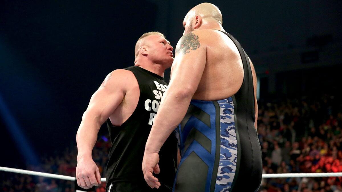 Big Show and Brock Lesnar come face-to-face: photosWWE