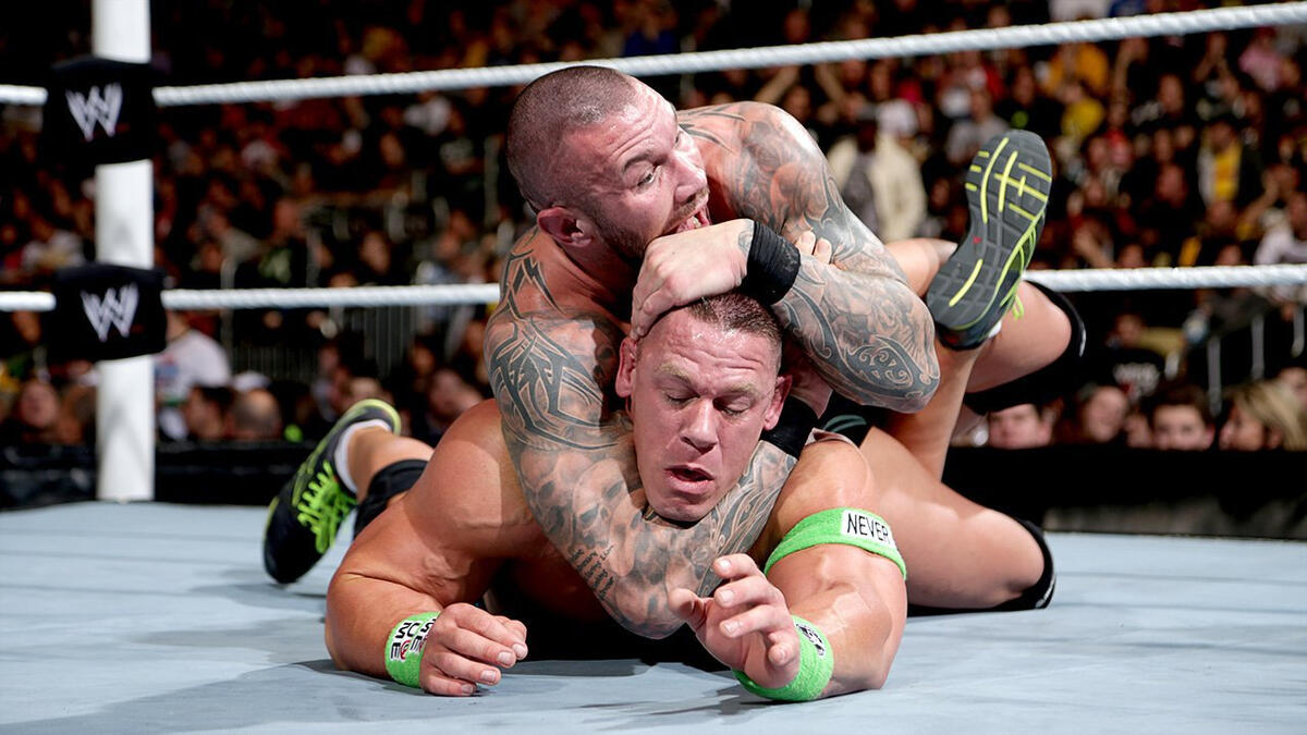 John Cena vs. Randy Orton WWE World Heavyweight Championship Match