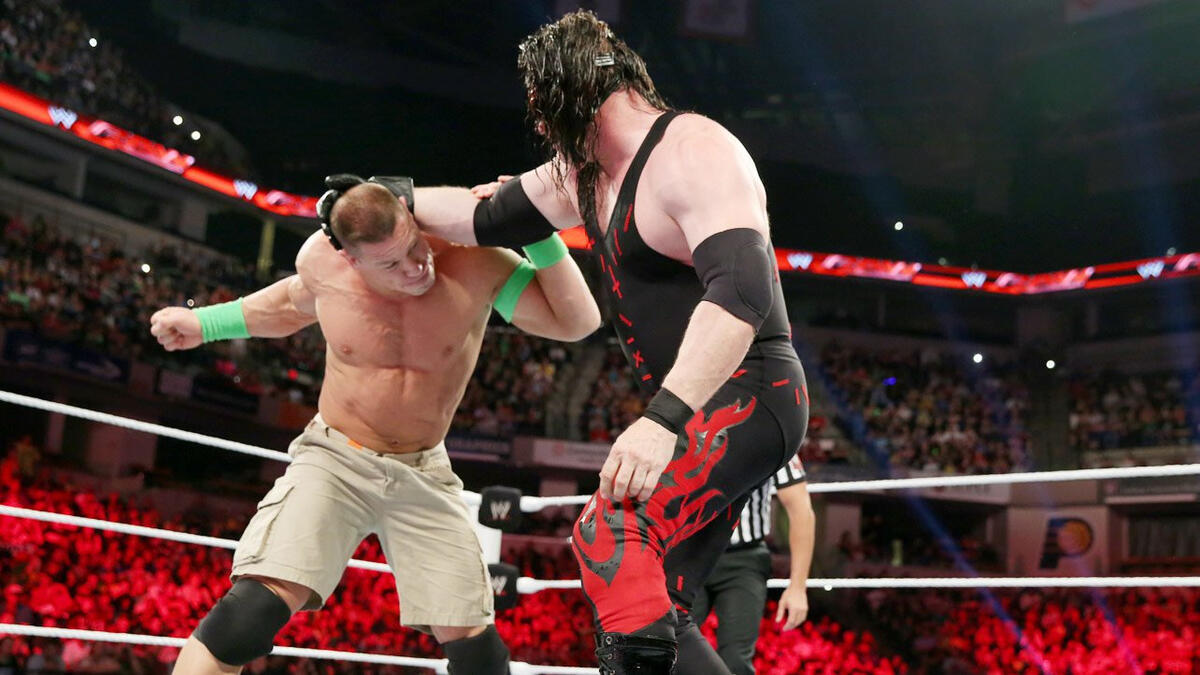 John Cena vs. Kane: photos WWE.