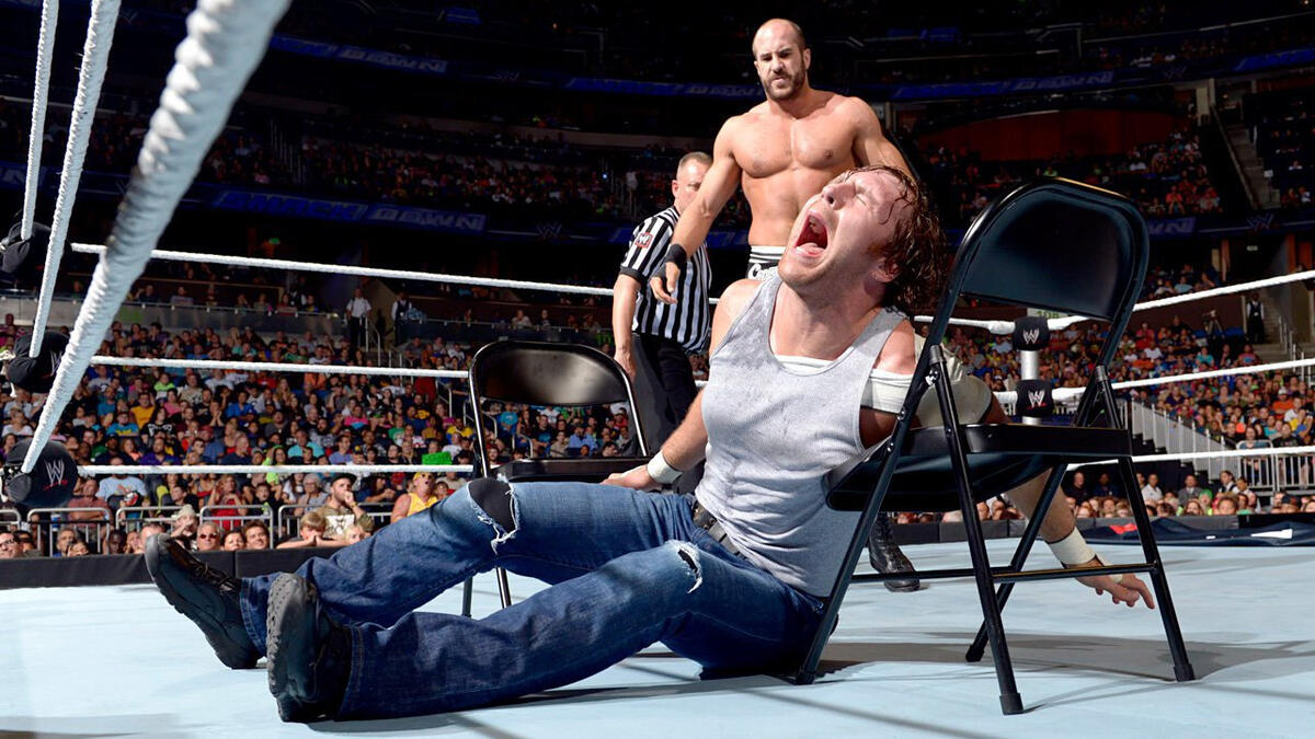 Dean Ambrose vs. Cesaro – No Disqualification Match: photos | WWE