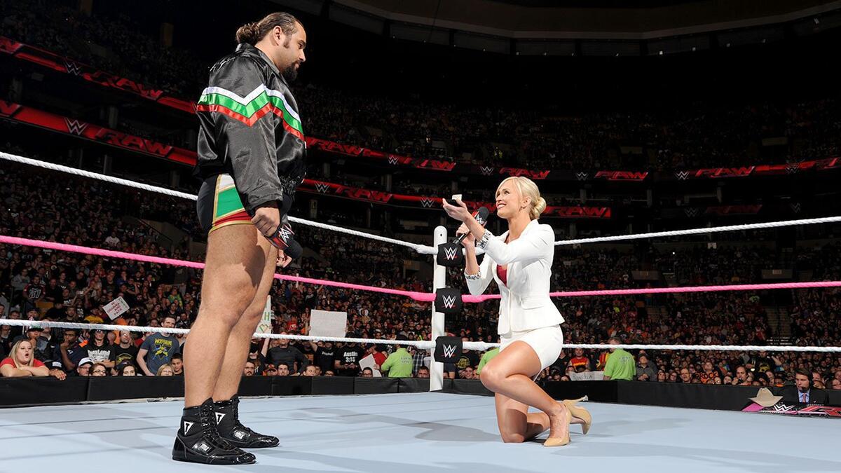 Summer Rae proposes marriage to Rusev: photos | WWE