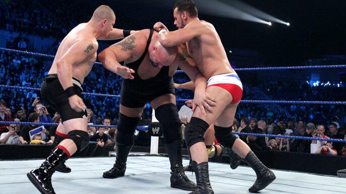 Big Show In A 3 On 1 Handicap Match Wwe