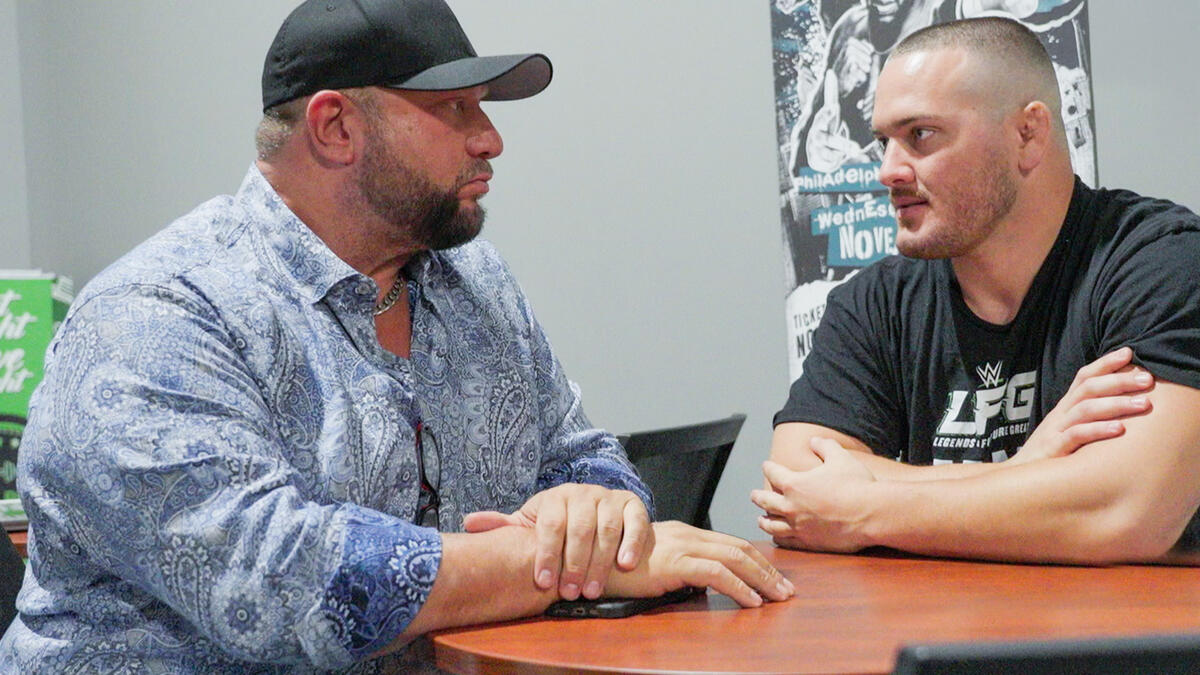 Bubba Ray Dudley and BJ Ray butt heads prior to Ray’s match: WWE LFG | WWE