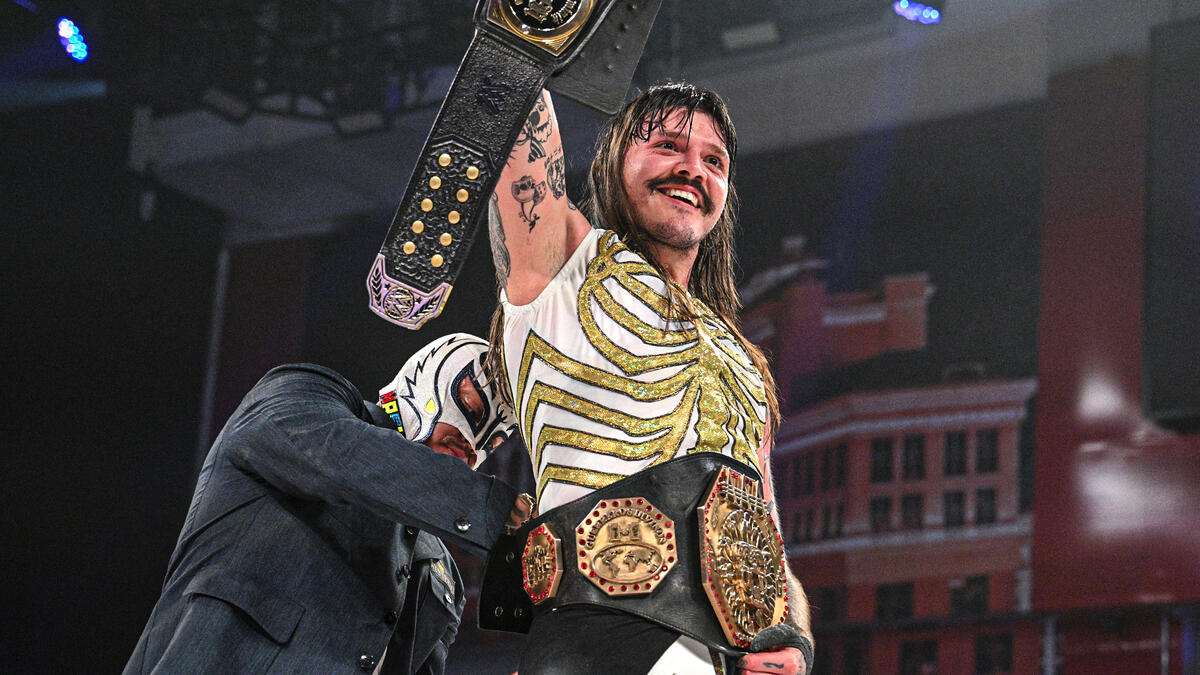 Rey Mysterio crowns Dominik Mysterio the AAA Mega Champion: Worlds Collide  2025 highlights | WWE