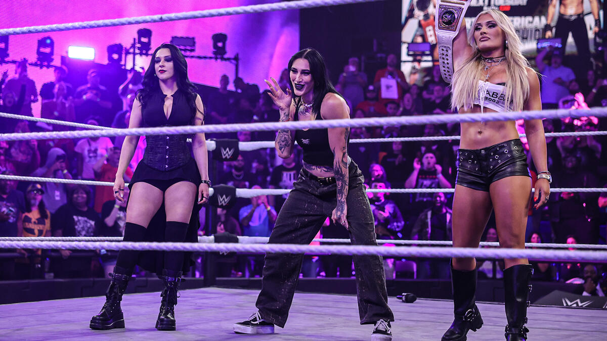 FULL SEGMENT: Rhea Ripley, Tiffany Stratton and Stephanie Vaquer return ...