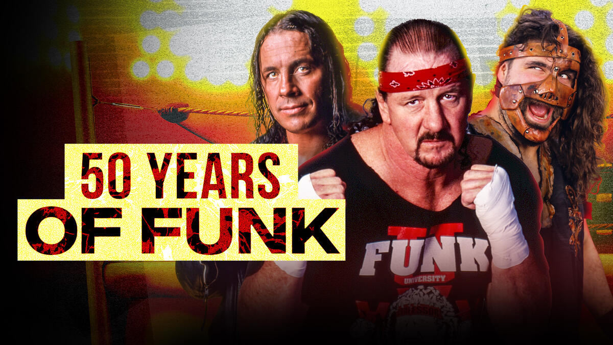 FULL EVENT: 50 Years of Funk | Terry Funk vs. Bret Hart, Mankind vs ...