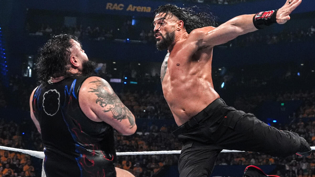 Roman Reigns vs. Bronson Reed | Australian Street Fight: Crown Jewel ...