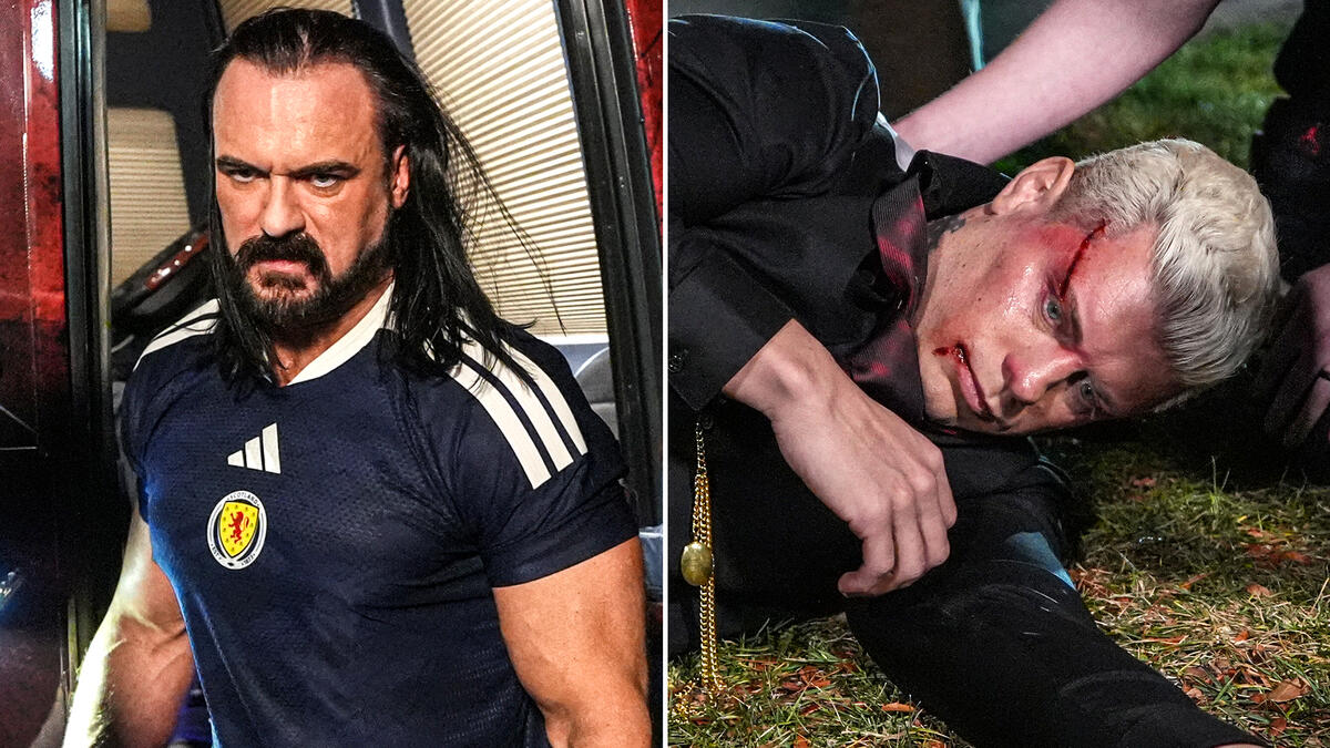 Drew McIntyre massacres Cody Rhodes in vicious tour bus attack ...