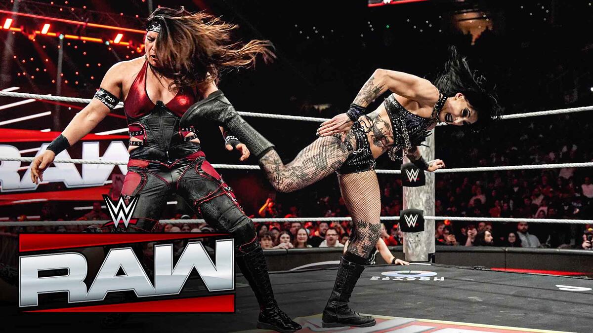 Rhea Ripley, IYO SKY & Stephanie Vaquer vs. The Judgment Day: Raw ...