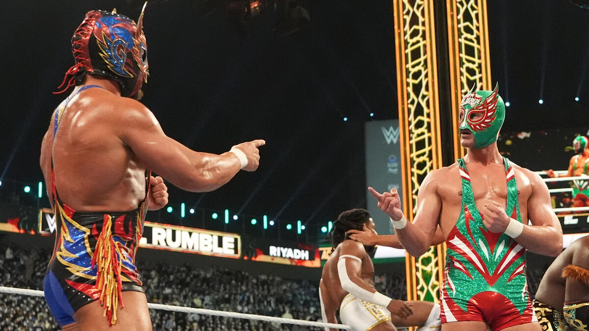 Two El Grande Americanos enter the Royal Rumble?!?: Royal Rumble 2026  highlights | WWE