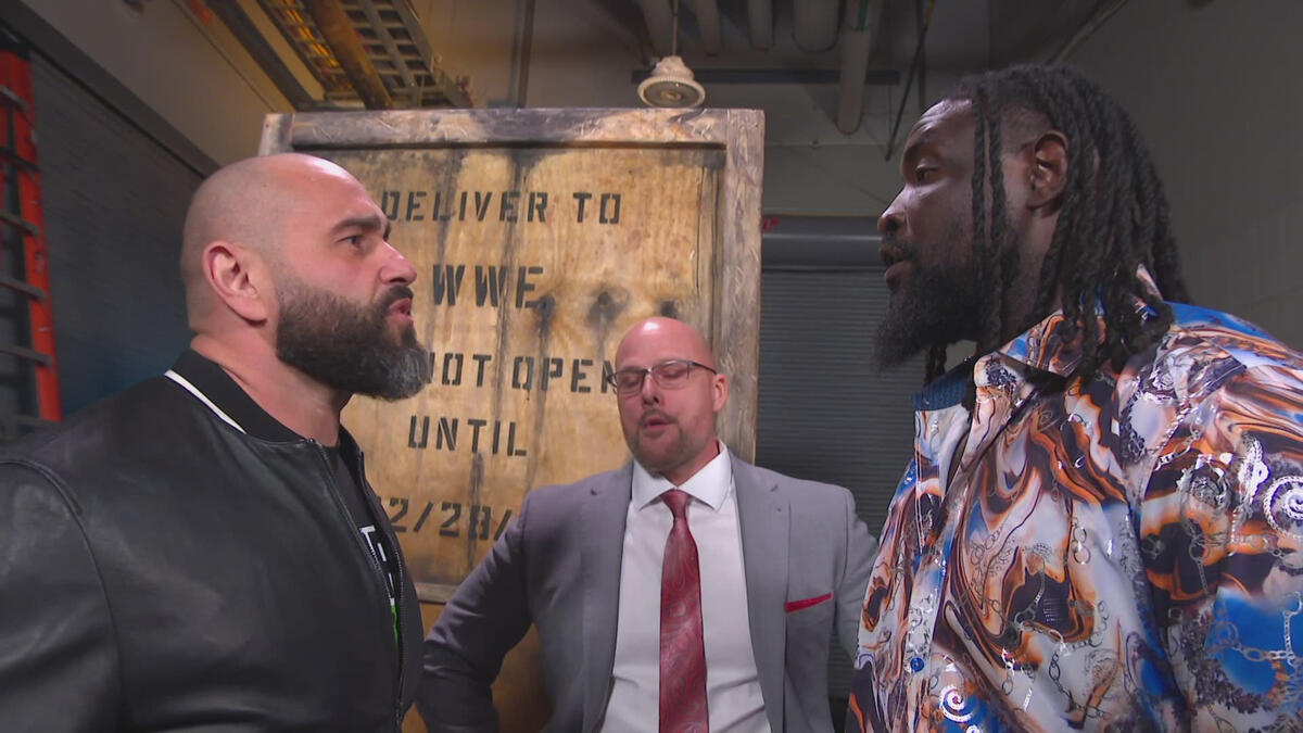 Oba Femi and Rusev nearly come to blows: Raw highlights, Feb. 23, 2026 ...