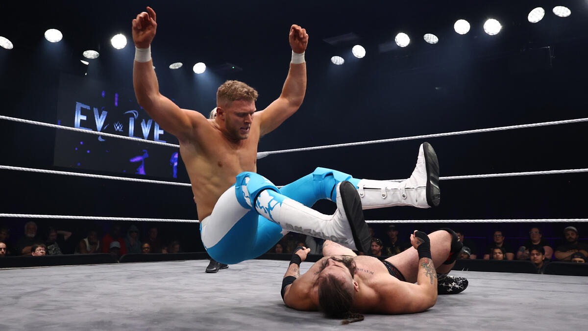 Aaron Rourke vs. Braxton Cole vs. Harlem Lewis | Evolve Title: WWE ...