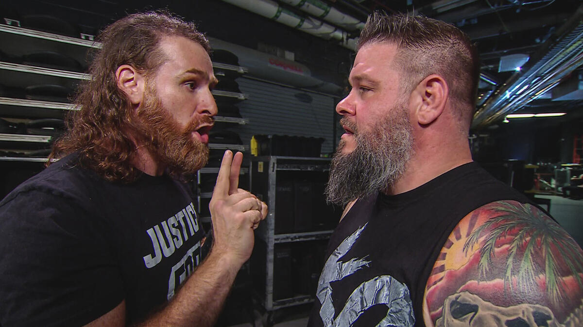 WWE SmackDown: Kevin Owens and Sami Zayn Face Off in Tense Backstage Segment
