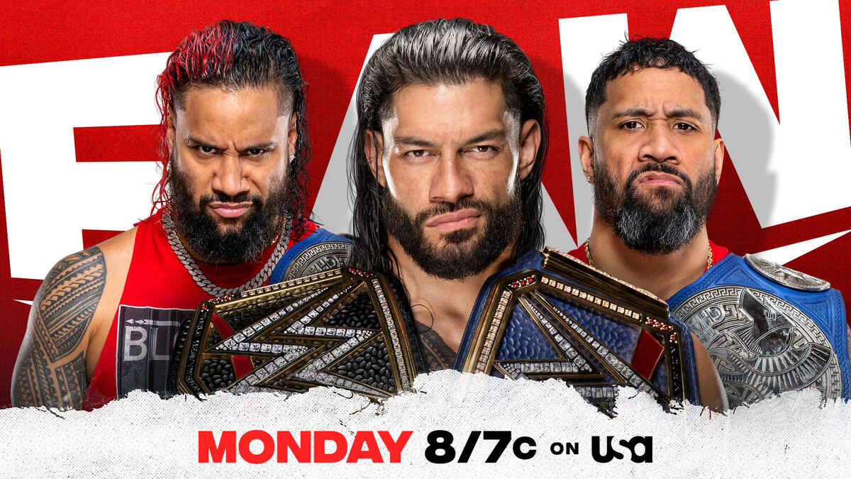 Preview For Tonight’s RAW – The Bloodline Takes Over Monday Night RAW