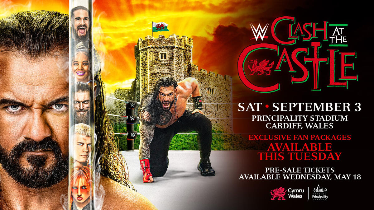 Clash At The Castle 2022: Roman Reigns Officially Announced For WWE PLE 1