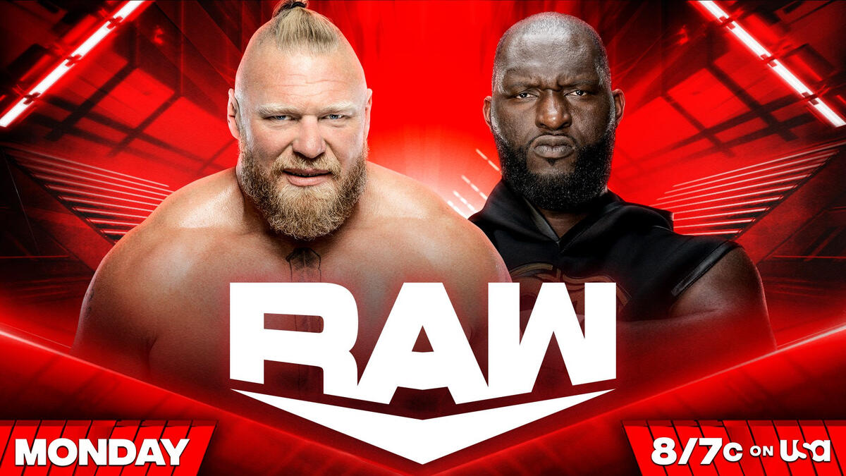 Brock Lesnar – Omos Face Off And More Announced For WWE RAW