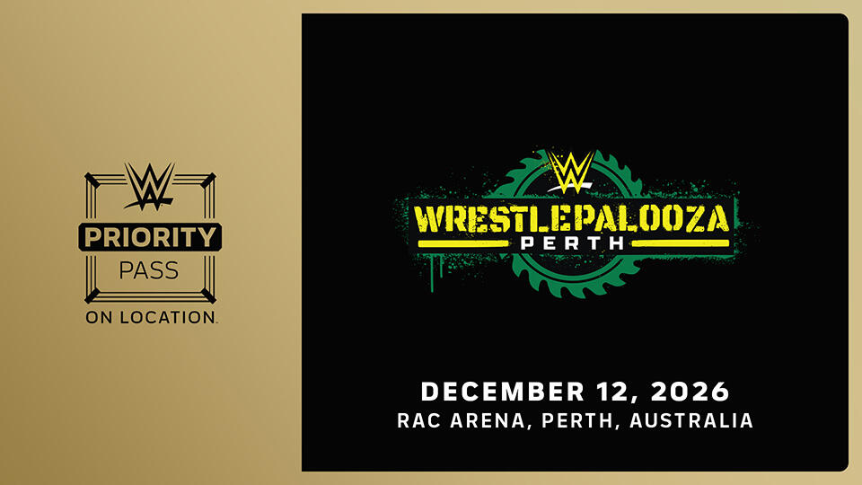 Wrestlepalooza Perth Priority Passes