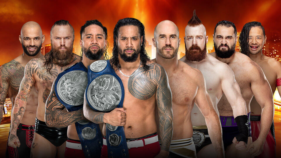 SmackDown Tag Team Championship: The Usos (c) vs. Ricochet & Aleister Black vs. The Bar vs. Shinsuke Nakamura & Rusev 20190402_WM_SD_Tag--179f8cf803fb17485ce87b985521db41