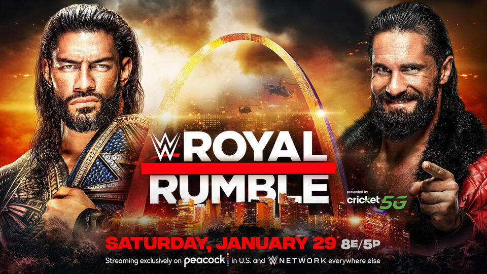 WWE Announces Stipulation For Royal Rumble Title Match, Updated Card