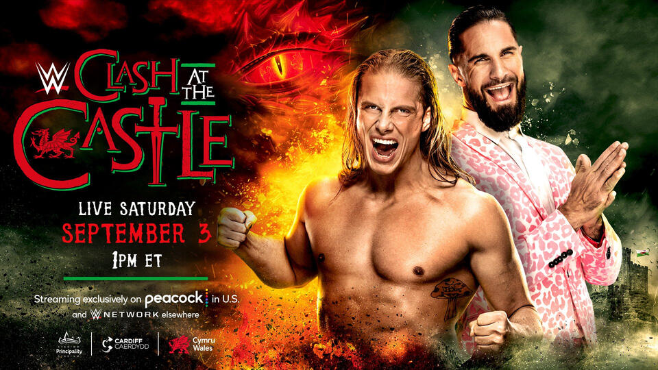 Seth Rollins Vs Riddle Announced For WWE Clash at The Castle