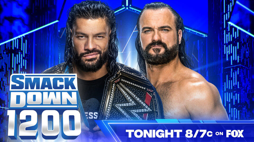 WWE SmackDown 1200 Results