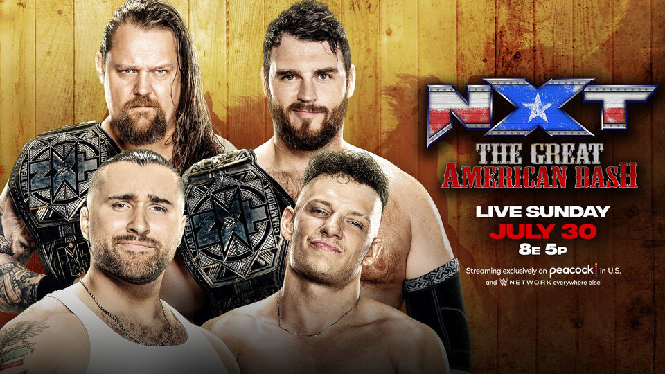 NXT Great American Bash 2023 - Card final do evento!