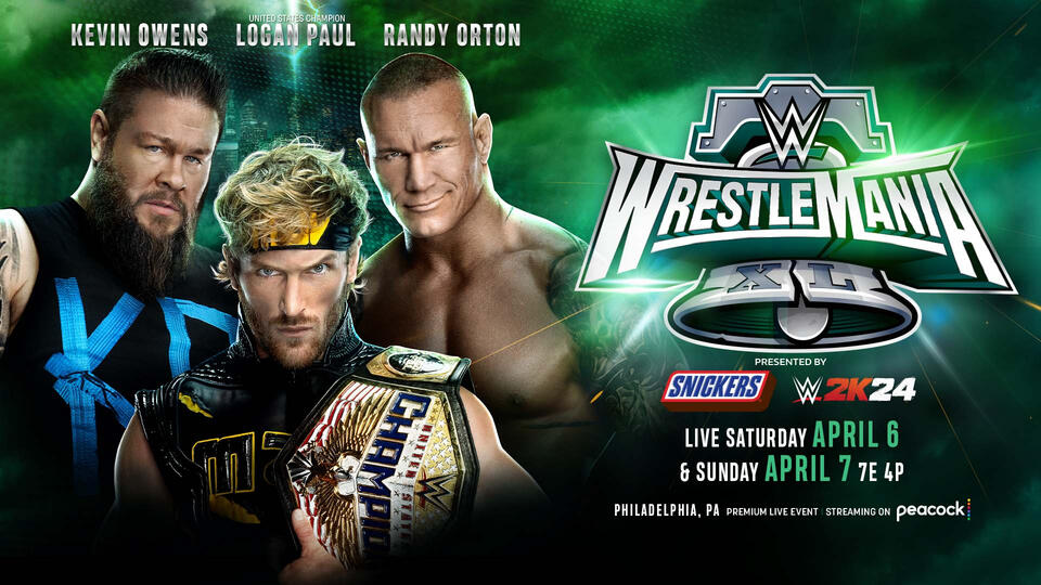 Logan Paul (champion) vs. Randy Orton vs. Kevin Owens