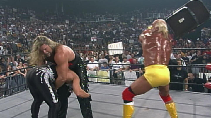 Goldberg, Hulk Hogan & Sting vs. Kevin & Rick Nitro, August 9, 1999 | WWE