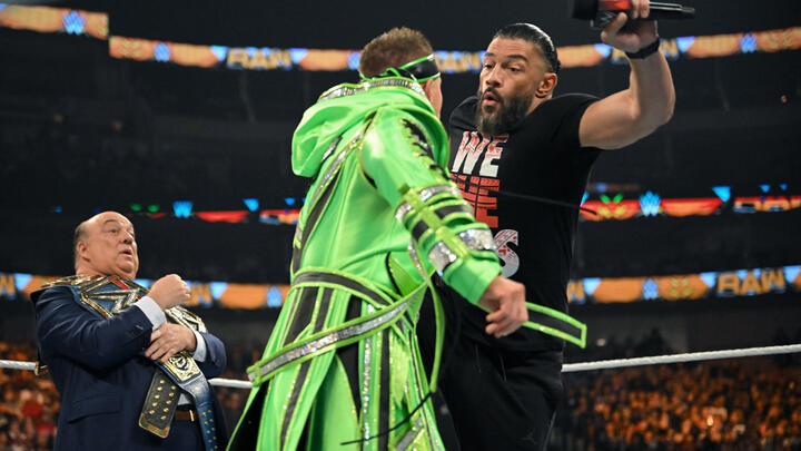 Roman Reigns Ka Xxx - Roman Reigns knocks out The Miz: Raw, Oct. 31, 2022 | WWE