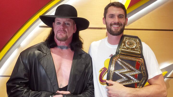 Undertaker presente em celebração dos Cleveland Cavaliers