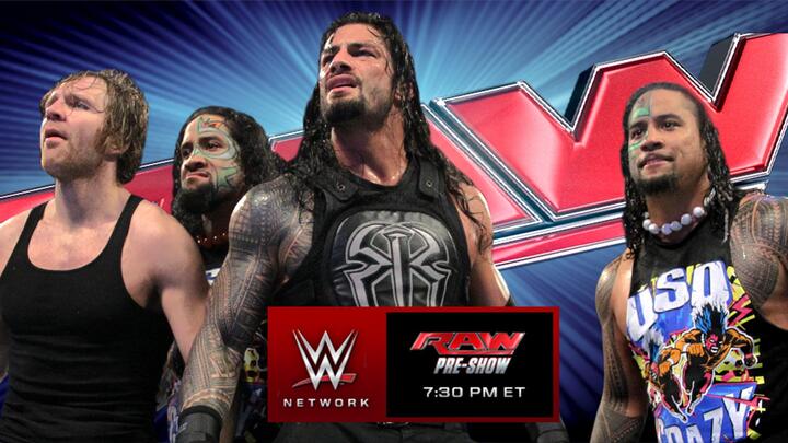 Confirmações para a Raw de hoje!