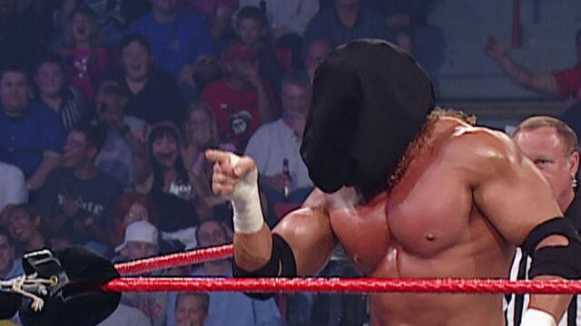Triple H vs. D-Lo Brown - Blindfold Match: Raw, October 7, 2002 | WWE