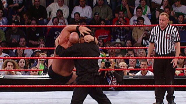"Stone Cold" Steve Austin vs. Eric Bischoff: Raw, March 17, 2003 | WWE