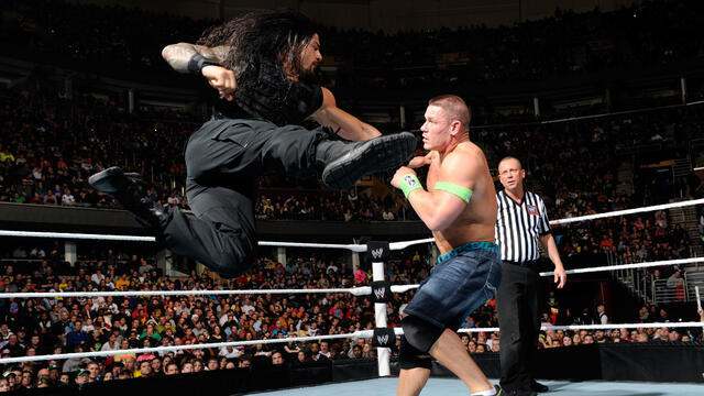 Roman Reigns Best Superman Punches Wwe