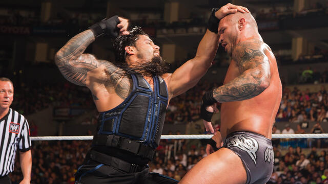 Roman Reigns Vs Randy Orton Summerslam 2014 Wwe