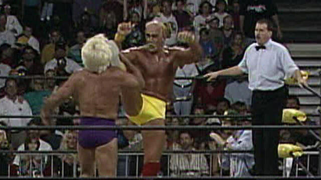 Ric Flair vs. Hulk Hogan - WCW Match: Bash at the Beach 1994 |