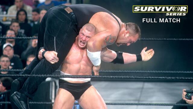 Brock Lesnar vs. Big Show - WWE Title Match: Survivor Series 2002 Brock Lesnar vs. Big Show - WWE Title Match: Survivor Series 2002