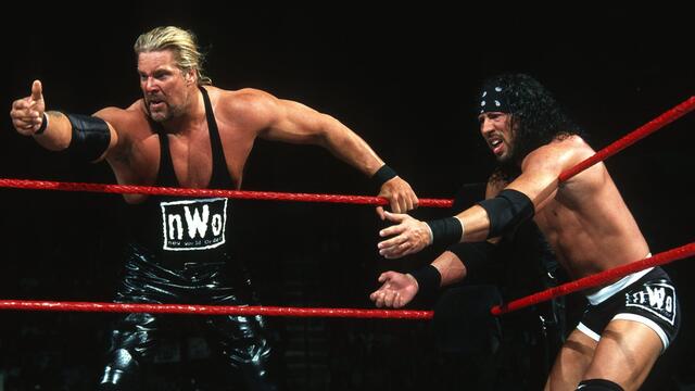 The Rock, Kane & “Hollywood” Hulk Hogan vs. New World Order
