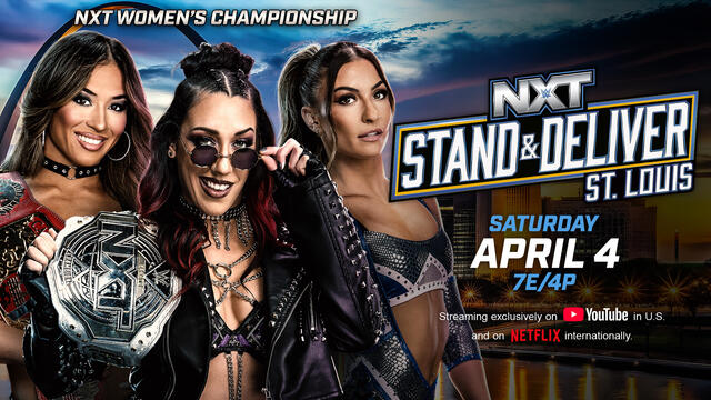 [Image: 20260330_NXTS%26D_Match_WomensTitle_16x9_Date.jpg]