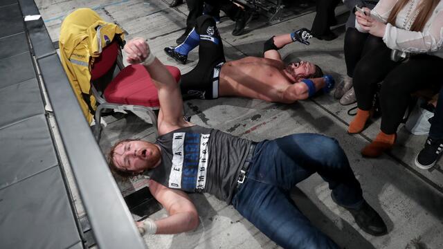 Dean Ambrose and AJ Styles