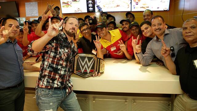 WWE AJ Styles Riyadh Image