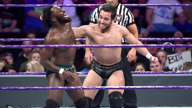 Rich Swann vs. Noam Dar WWE Image