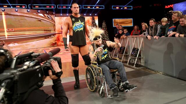 Enzo Amore and Big Cass fight Rusev and Jinder Mahal WWE Image