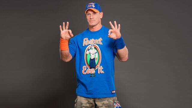 Photos of WWE Superstar John Cena's new gear