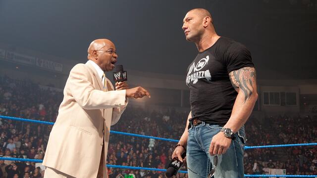 Teddy Long and Batista