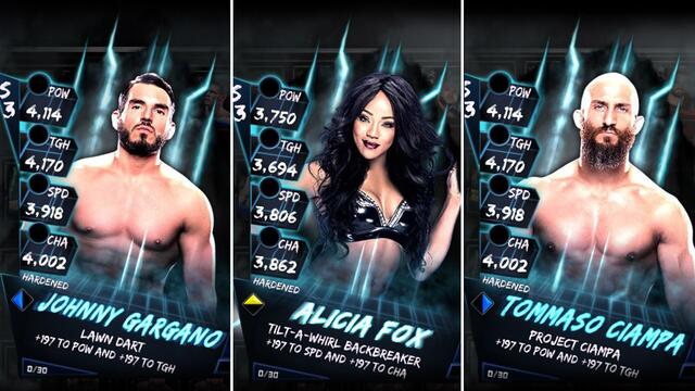 WWE SuperCard Season 3 update screenshots