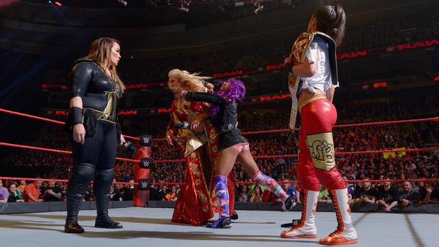 Bayley & Sasha & Charlotte & Nia promo