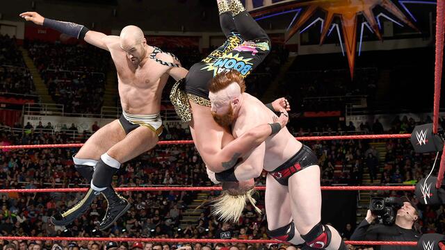 Enzo & Big Cass vs. Sheamus & Cesaro