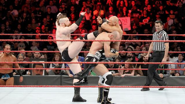 Sheamus & Cesaro vs. Enzo & Cass and Gallows & Anderson